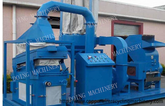 waste cable recycling copper machine