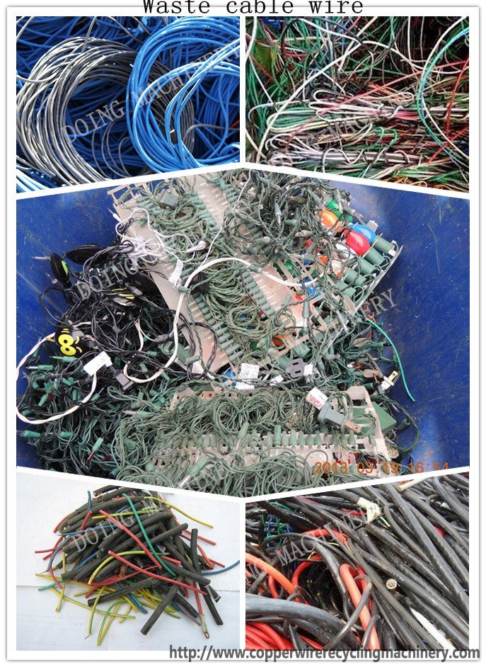 copper wire recycling machiene