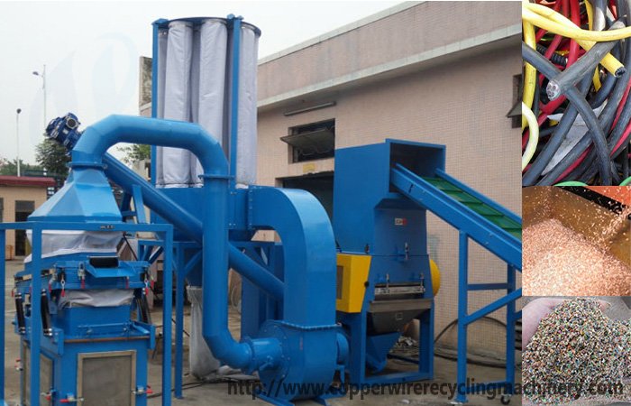 Professional Copper Cable Wire Recycling machine