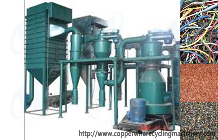 Copper wire recycling machine/scrap cable granulator