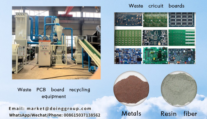 circuit board recycling equipment 