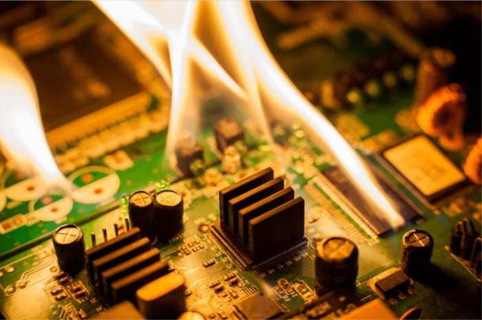 remove precious metals from circuit boards