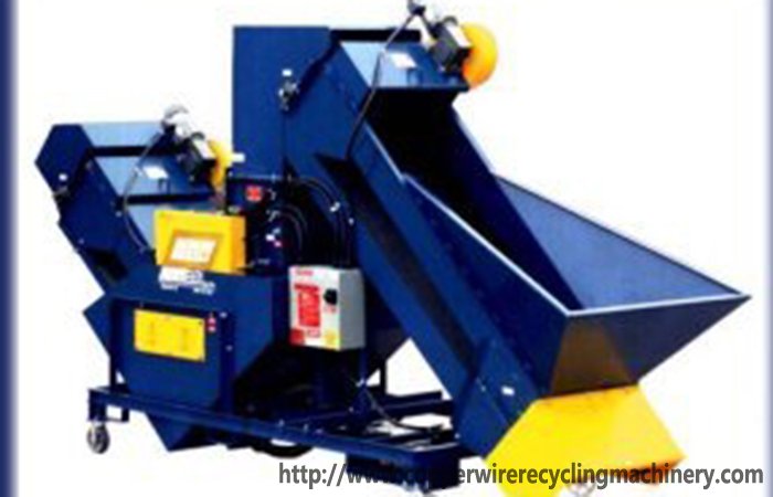 aluminum and plastic recycling machine