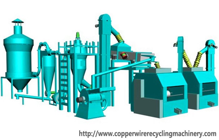 aluminum cans recycling machine