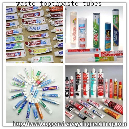aluminum toothpaste tube separation equipment