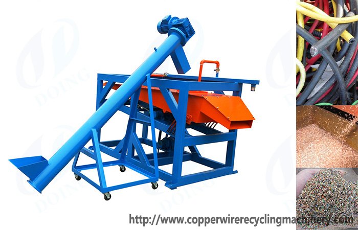 copper cable granulator