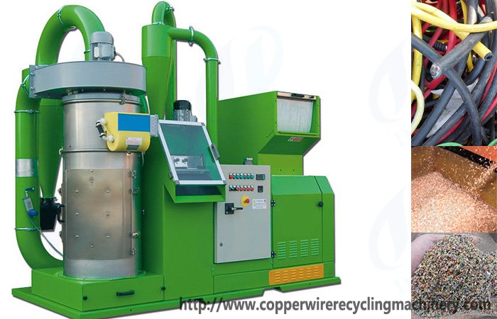 Cable wire recycling machine/plant