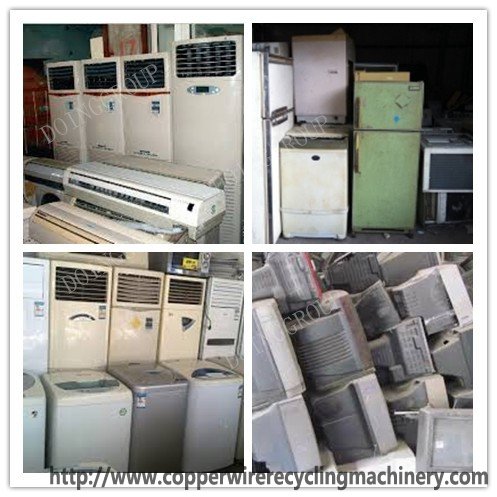 disposal electronic waste recycling machine