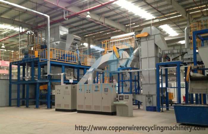 electronic waste disposal recycling plant