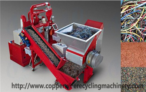 wire and cable recycling plant 