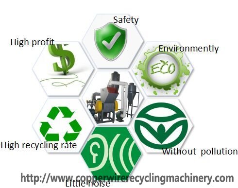 scrap pcb recycling machine
