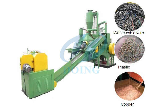 copper recycle plant