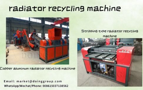 How to recycle aluminum from waste radiators?